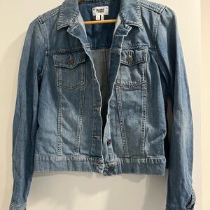 PAIGE Classic Blue Jean Jacket